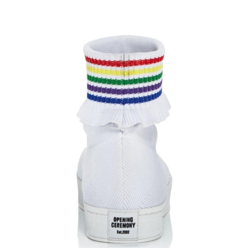 Opening Ceremony Bobby Slip-Ons "Pride" Sneakers Sz 41 Ret:$250.00 - Picture 2 of 12